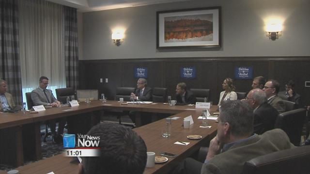 If elected governor, DeWine says he will focus on the Opiate problem that has plagued Ohio in recent years and improving our education system.