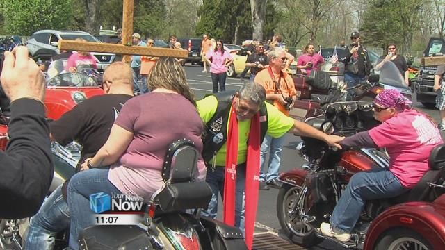 This is the 18th year that Shawnee United Methodist Church held their Blessing of the Bikes.