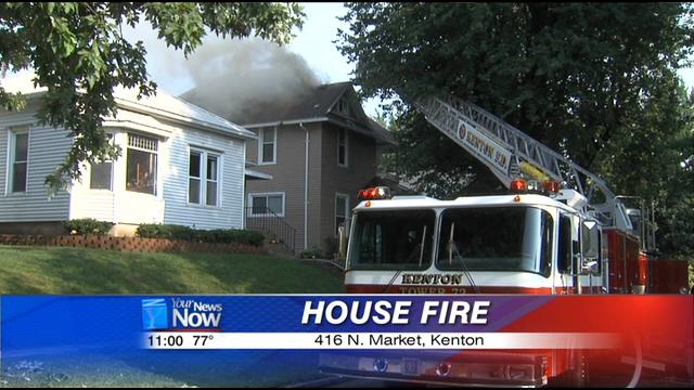 House heavily damaged by fire in Kenton - Hometownstations.com-WLIO ...